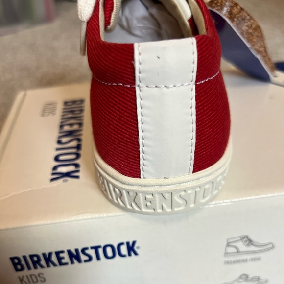 Birkenstock Textile ARRAN Red Sneakers size 32 - Picture 3 of 6